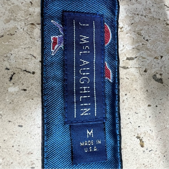 J. McLaughlin Vintage Belt with a Peg-leg Pirate Turtle Unisex Size Medium - Picture 4 of 4